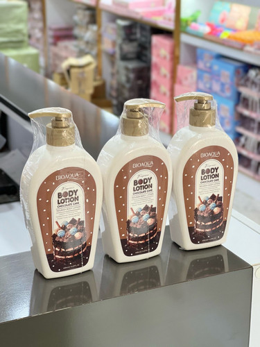 قیمت و خرید عمده لوسیون بدن بستنی کیک شکلاتی بیوآکوا حجم 400 میلی لیتر