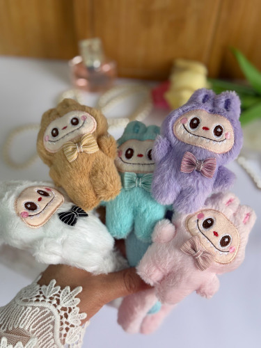 قیمت و خرید تل مو دخترانه پشمالو طرح لبوبو