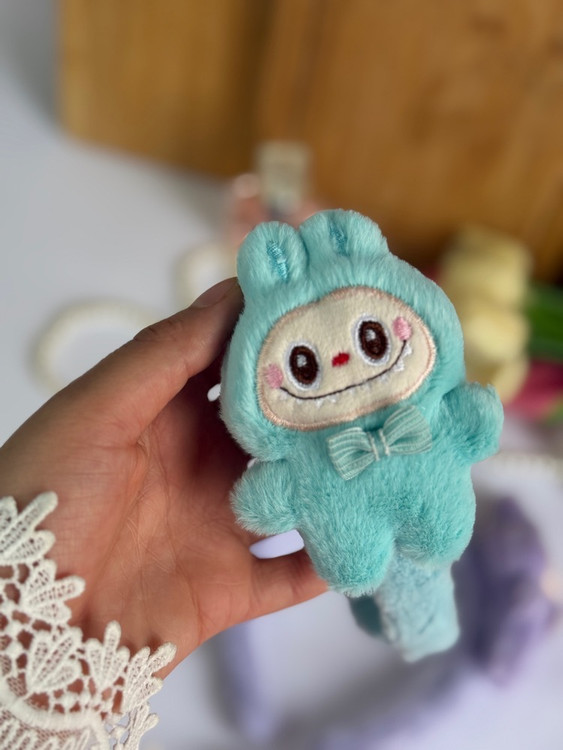 خرید تل مو دخترانه پشمالو طرح لبوبو