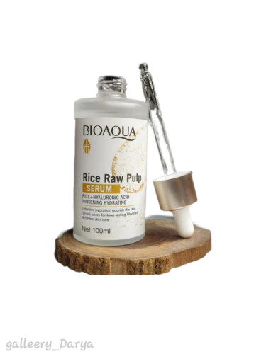 قیمت و خرید عمده خرید سرم آبرسان روشن کننده و کوچک کننده منافذ بیوآکوا BIOAQUA مدل دانه های برنج حجم 100ml اصل .