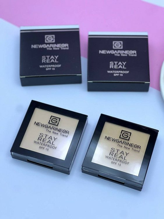 قیمت و خرید آنلاین پنکک گارنیر GARINEeR مدل STAY REAL حاوی spf15 از سراب