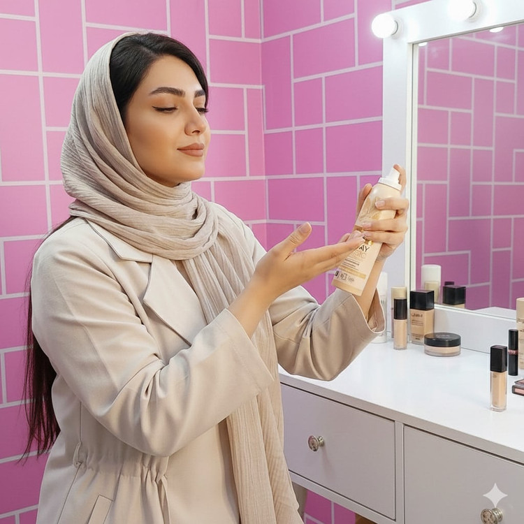 قیمت و خرید اسپری کرم پودر XQM حجم 180 میل
