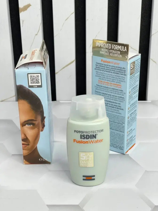 قیمت و خرید ضد آفتاب فیوژن واتر ایزدین SPF50 از تبریز