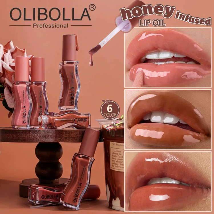 قیمت و خرید لیپ گلاس طرح گیسو اولیبولا اورجینال OLIBOLLA