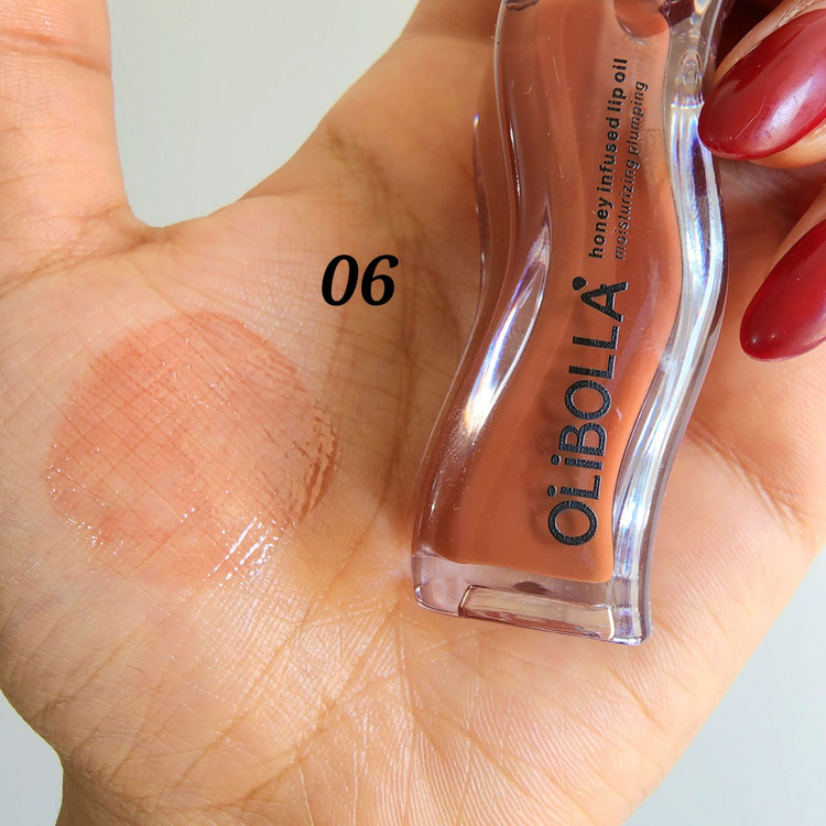 تست لیپ گلاس طرح گیسو اولیبولا اورجینال OLIBOLLA 6