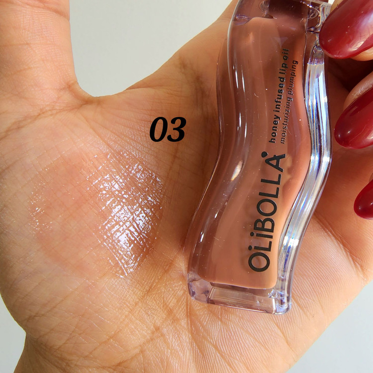 تست لیپ گلاس طرح گیسو اولیبولا اورجینال OLIBOLLA 3